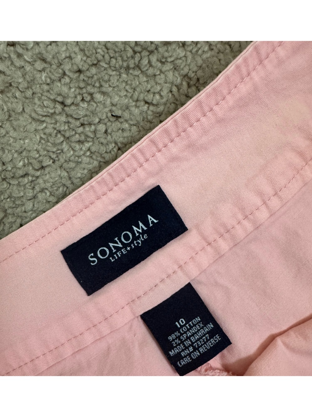 Sonoma Life + Style Peach Skorts Women’s Size 10 Casual Golf Tennis - Picture 3 of 6